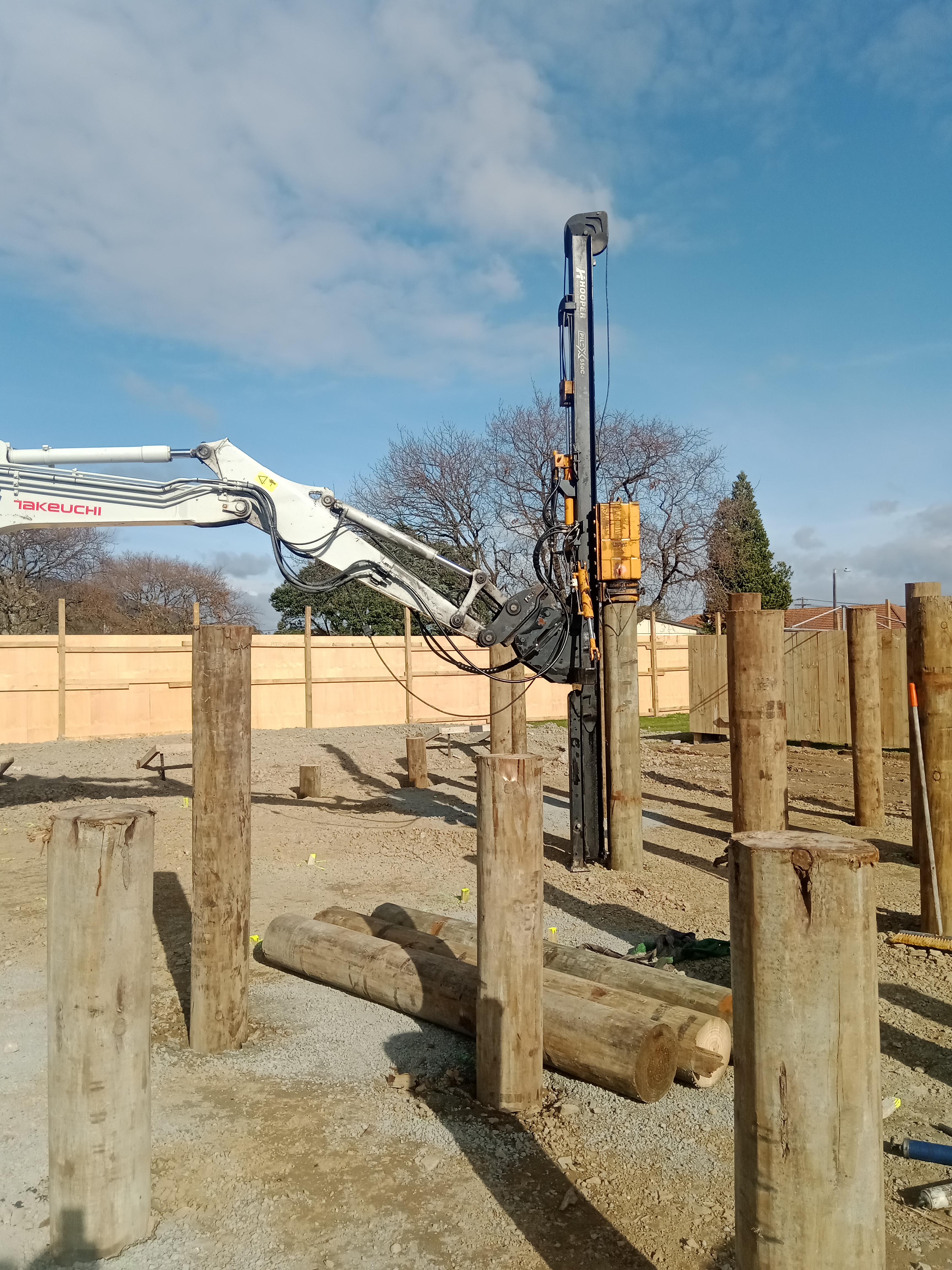 Piling at Hollard Grove 4